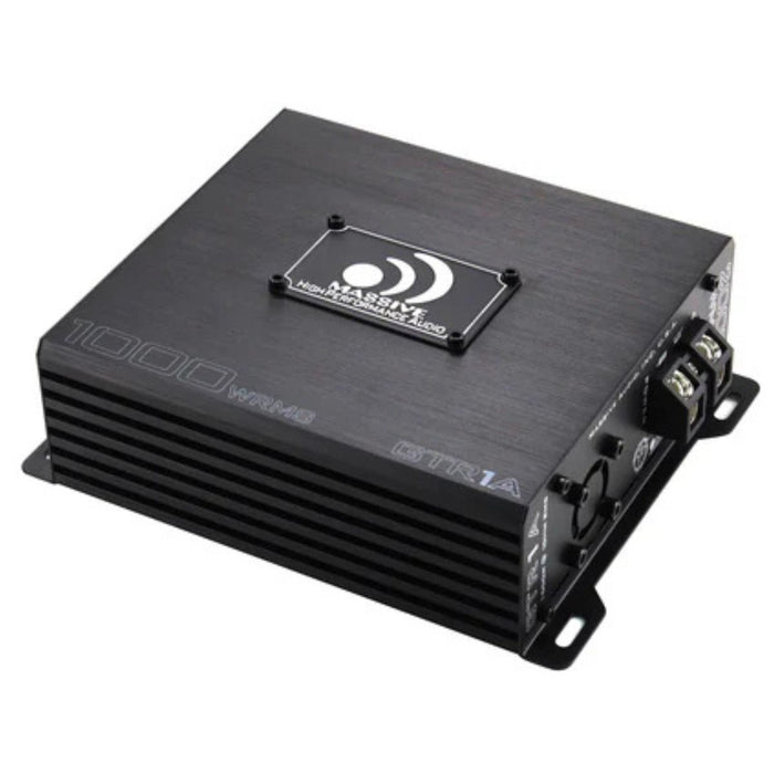 1060 Watt RMS 1 Ohm Mono Block GT Full Range Amplifier With Bass Remote GTR1A