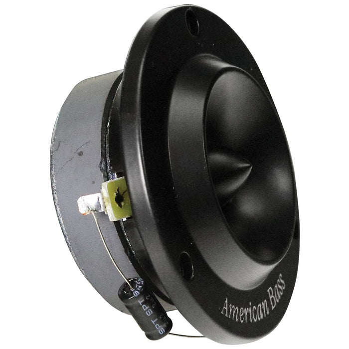 American Bass 1" Compression Tweeter Black 150 Watt 4 Ohm Pair MX-252B