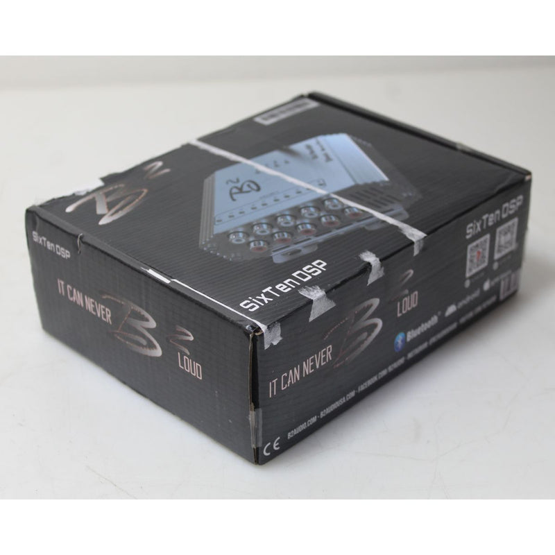 B2 Audio Metallic 4v 10 Ch DSP w/ BT IOS/Android App 96 KHz - 32 Bit OPEN BOX