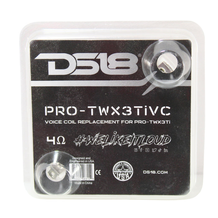 DS18 Pro 1.5" Replacement Diaphragm for PRO-TWX3 and Universal 4-Ohm / TWX3TIVC