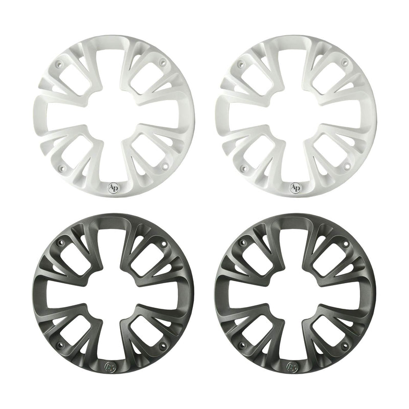 Audiopipe 6 Inch 125W 2-Way Coaxial Marine Speaker w/ LED Pair APMP-T625LD