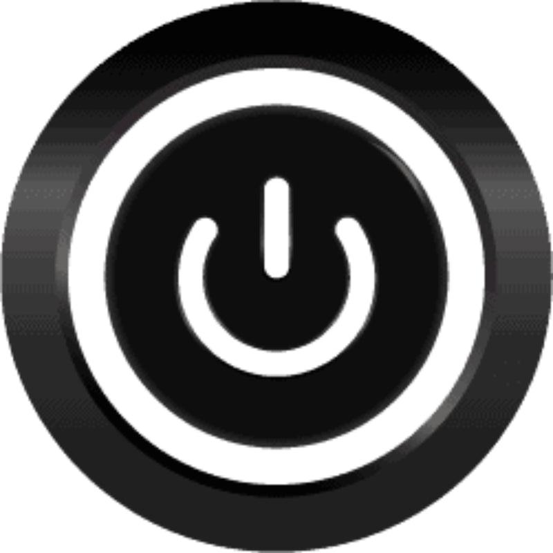 Sparked Innovations Universal Latching Power Symbol Pushbutton Switch w/LED SPDT