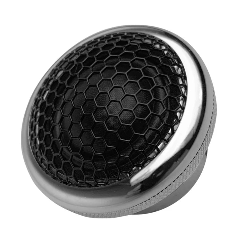Massive Audio Pair of 100W RMS 4 Ohm 25mm Silk Dome Chrome Tweeters