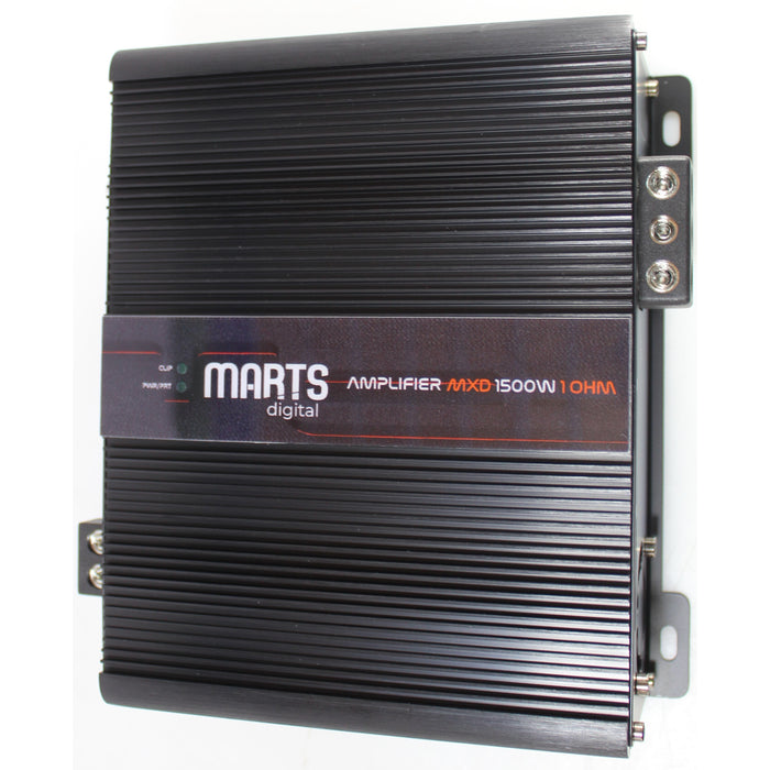Marts Digital MXD Series Monoblock 1.5K 1 Ohm Full Range Amplifier MXD-1500-1-V2