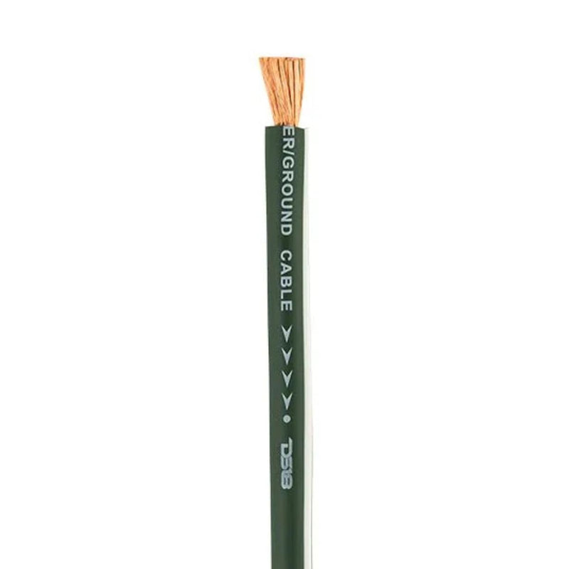 DS18 Car Audio 4 AWG 100% OFC Power/Ground Wire Camo Green Lot Cut By The Foot