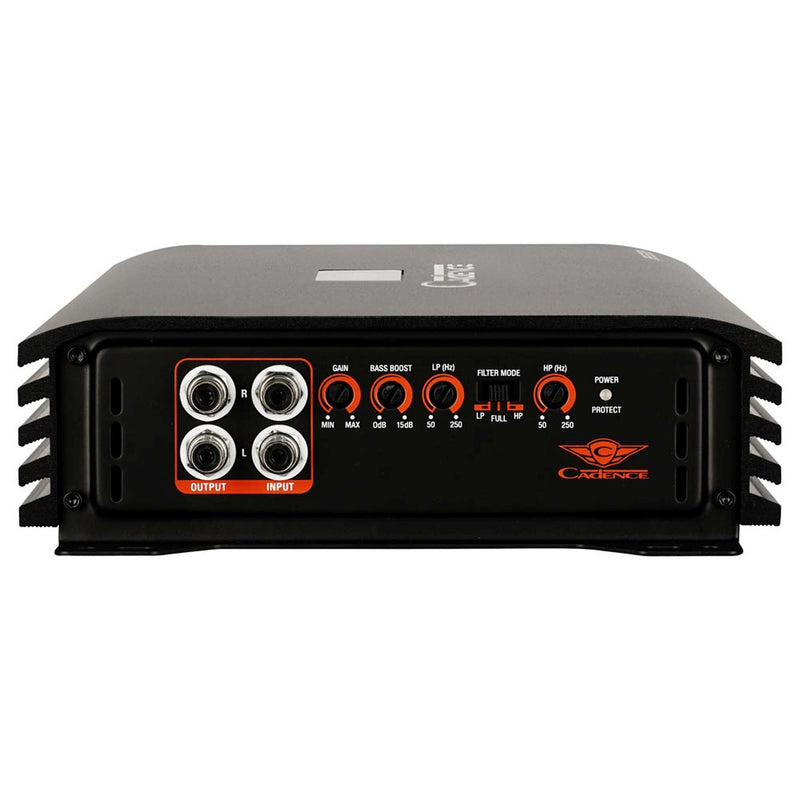 Cadence 540 Watt 4-Channel 2-Ohm Class A/B Car Audio Amplifier QRS4.90GH