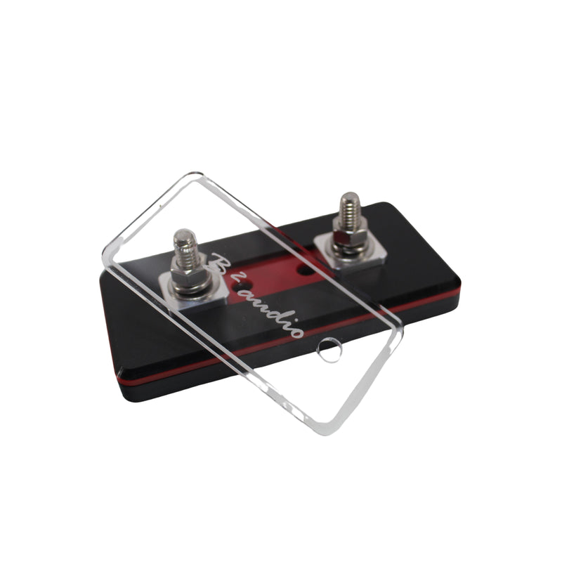 B2 Audio 1 Spot Heavy Duty ANL Fuse Distribution Block w/ Acrylic Cover