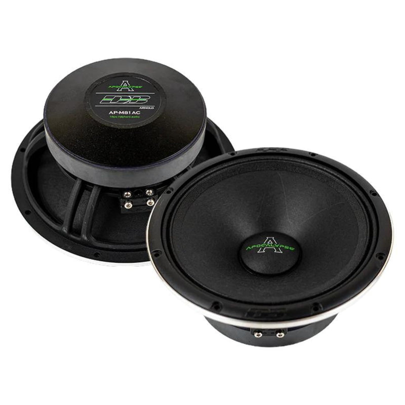 Deaf Bonce Apocalypse Pair of 8" 600W 4 Ohm Mid Bass Speakers AP-W81AC
