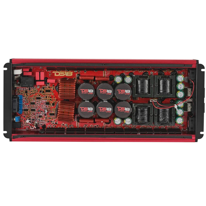 8000W RMS Monoblock Class D Full Range FRP Compact Car Audio Amplifier DS18