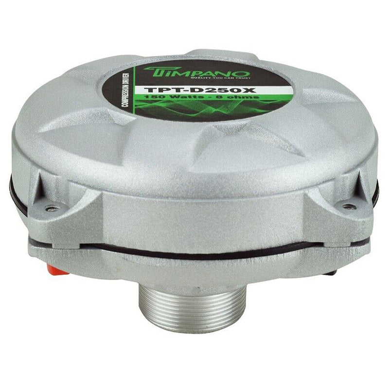 Timpano Car Audio 4.5"x4.5" Phenolic Driver Horn Combo 2" VC 150W 8 Ohms