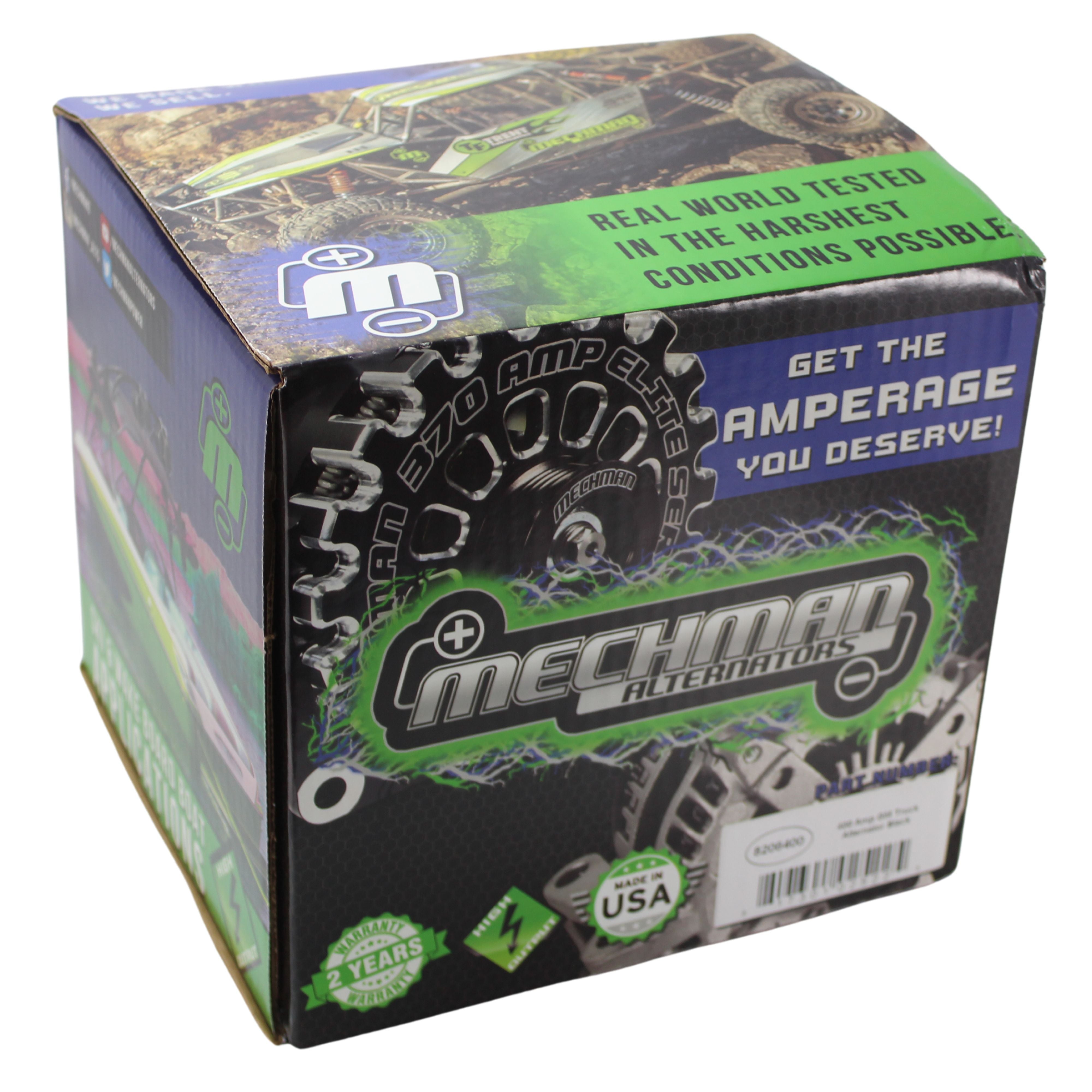 Mechman 400 Amp High Output Alternator For 96-04 GM Truck 4.3L-6.0