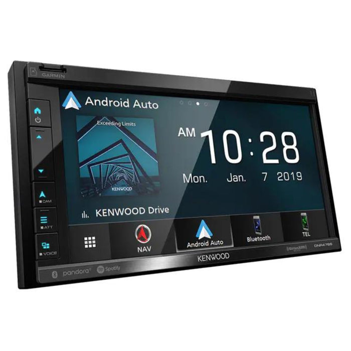 Kenwood 6.8" Garmin Navigation & Media Receiver W/CarPlay & Android Auto DNR476S