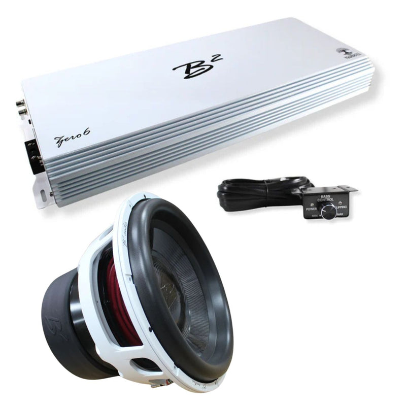 B2 Audio ZERO6 6000W Mono Amplifier + Rampage Elite 18" Subwoofer B2-Z6-COMBO11
