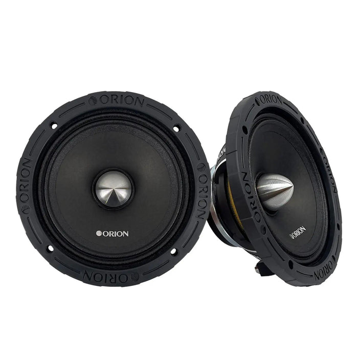 6.5" 350W RMS | 1400W Peak 4-Ohm 1.5" VC Midrange Speakers ORION HCCA N-Series