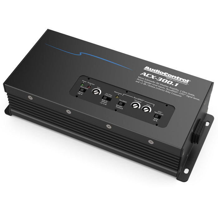 AudioControl Monoblock 300 Watt Marine and Powersports All Weather Amplifier