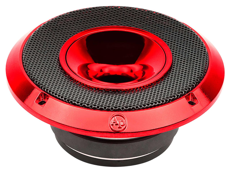 Audiopipe 6.5" 150W RMS 4 Ohm Red Eye Candy Compression Horn Midrange Coax Speaker