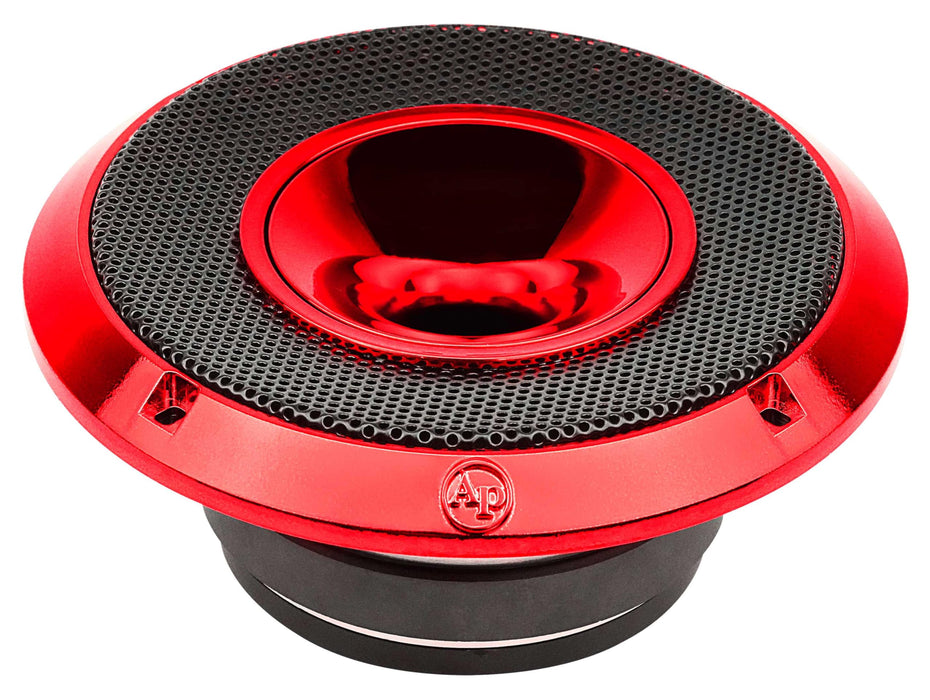 Audiopipe 6.5" 150W RMS 4 Ohm Red Eye Candy Compression Horn Midrange Coax Speaker