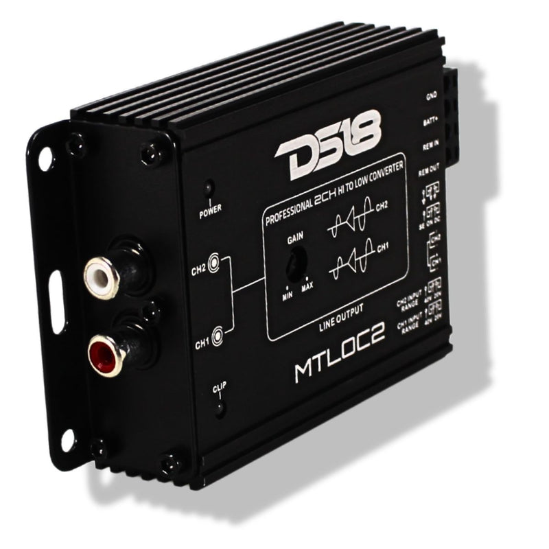 2-Channel High-to-Low Line Output Converter with Remote/Automatic Turn-On MTLOC2