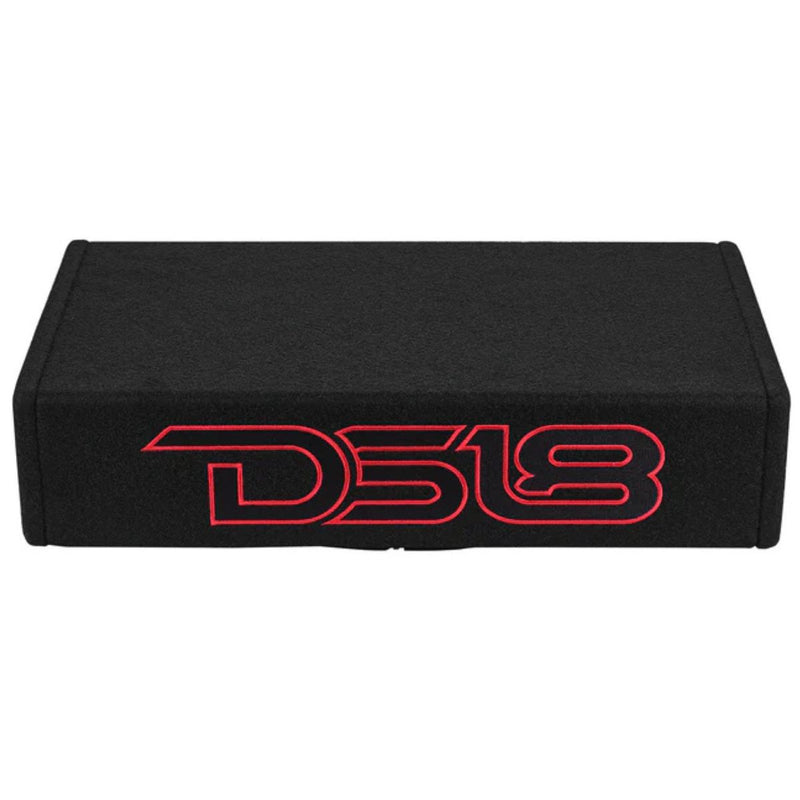 10 350W RMS 2-Ohm Shallow Loaded Sealed Subwoofer Enclosure for Pickup Trucks