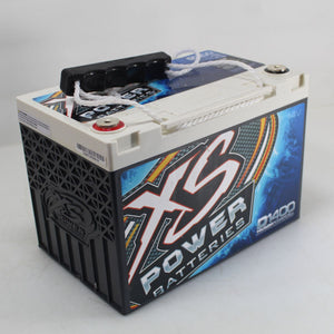 XS Power 14V AGM 2400 Max Amps 56 Ah Car Audio Battery D1400 OPEN BOX