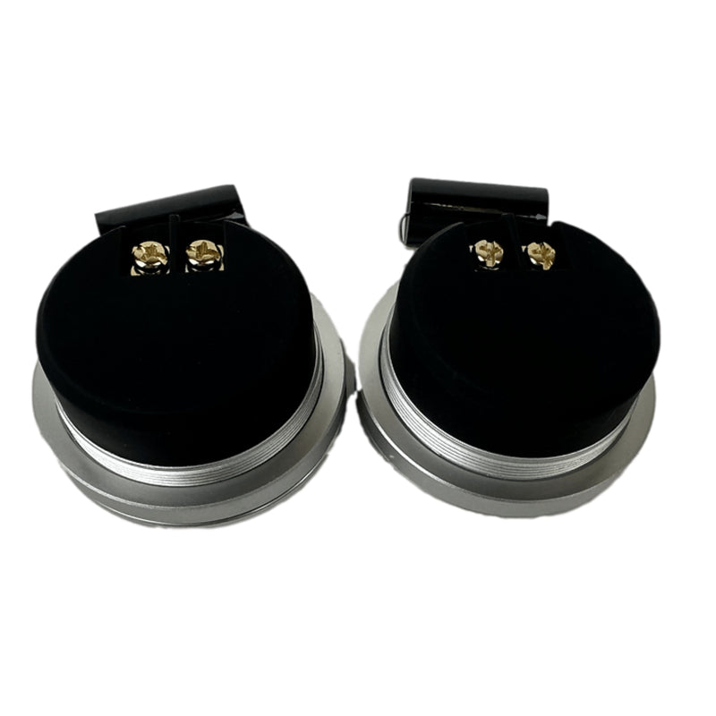 Resilient Sounds Pair of 1" Neo 30 Watt RMS 4 ohm Silk Cone Dome Tweeters EST-1