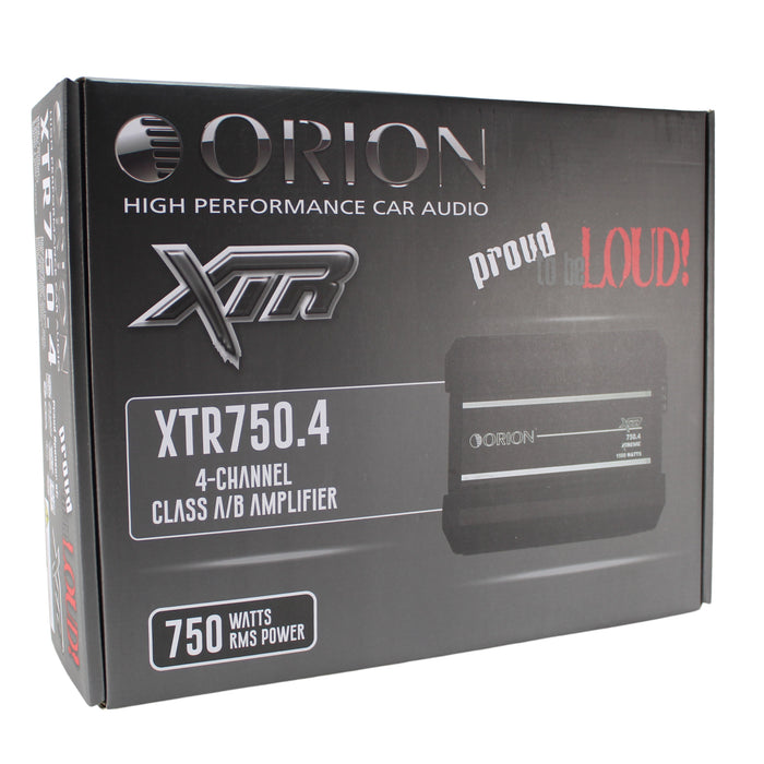 Orion 4-Channel 750w RMS XTR Series Class A/B Amplifier - XTR750.4