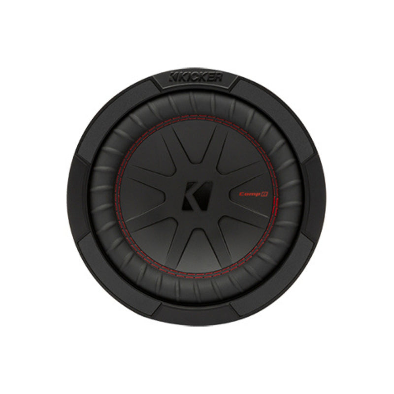 Kicker CompR Series 8" Dual 4 Ohm Voice Coil Car Subwoofer 600W Peak 48CWR84