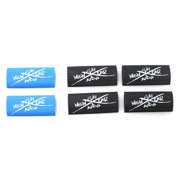 Sky High Car Audio BIG 3 Battery Upgrade Kit OFC 4 Ga Blue Power Black Ground