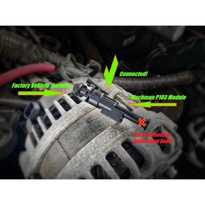 2-Pin RVC Bypass Module For Factory 2005 and Newer GM Vehicles Mechman P103