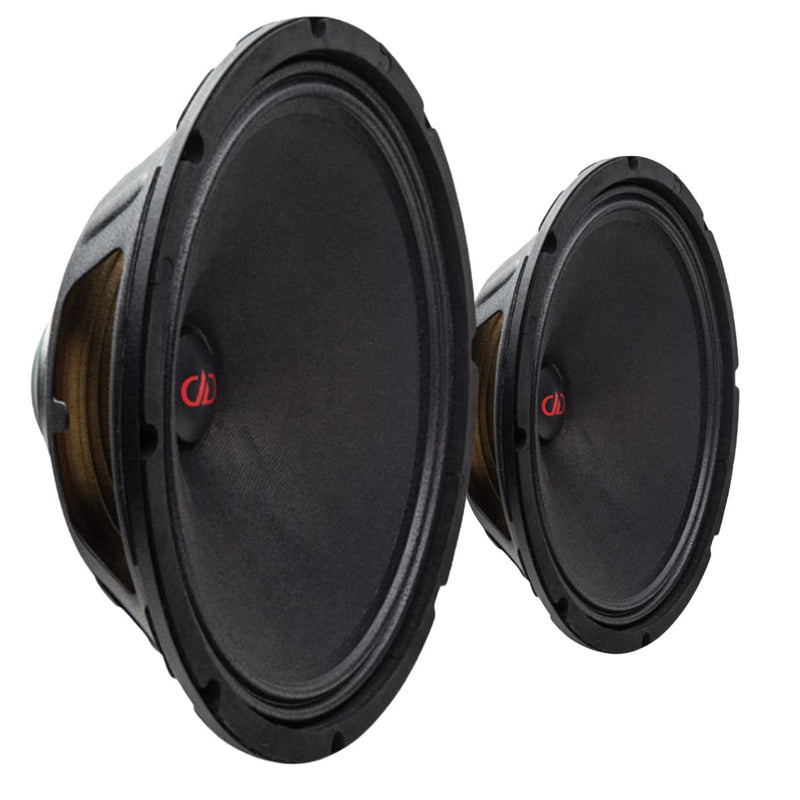 DD Audio VO-MN310-S4 10" 200W RMS 4-Ohm Neo Midrange Speaker Pair
