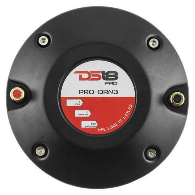 DS18 Pro 3" 600 Watt 8 Ohm Titanium Neodymium Driver PRO-DRN3