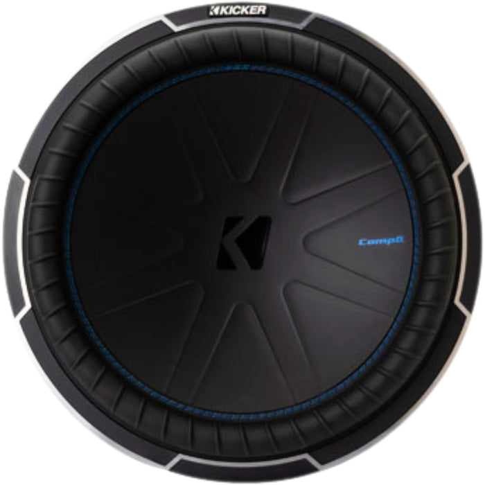 15" 1200W RMS 4-Ohm Dual Voice Coil Subwoofer Kicker CompQ Series 51CWQ154