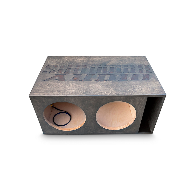 Dual 12" Birch Ported Subwoofer Box for Sundown Zv4 Series