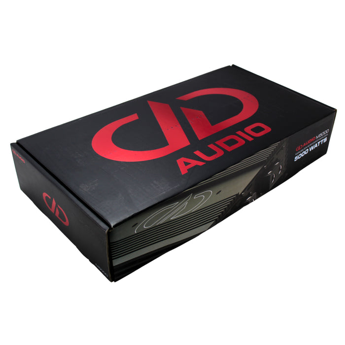 DD Audio Monoblock Amplifier 5000W RMS High-Efficiency Class D M5000