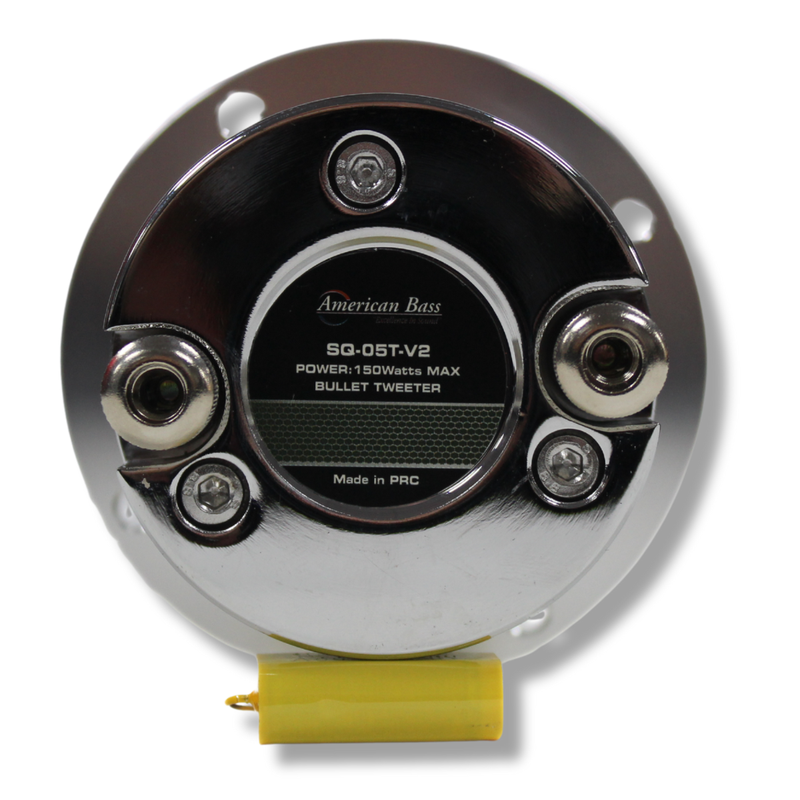 American Bass 1" 50 Watt RMS 4 Ohm Titanium Bullet Tweeters Pair SQ 05T