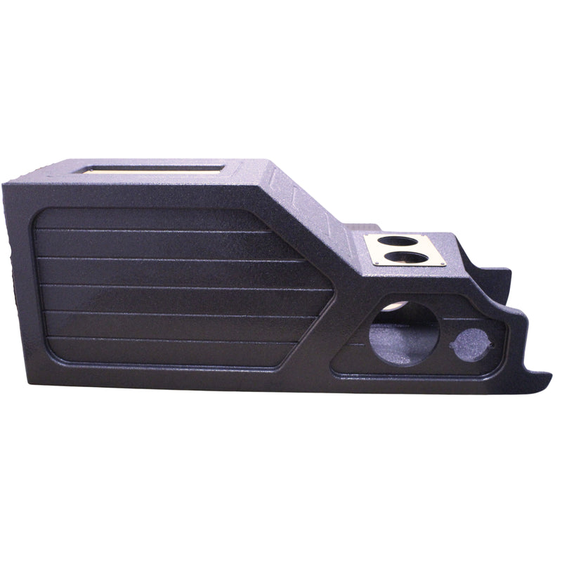 King Boxes 12" Center Console Chevy/GMC 1999-2006 (2) 6.5" & (2) 3.5" Cutouts