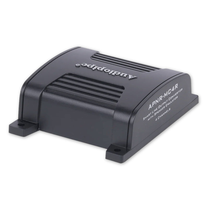 4 Channel Smart Signal Speaker Wire to Hi/Lo RCA Line-Out Converter