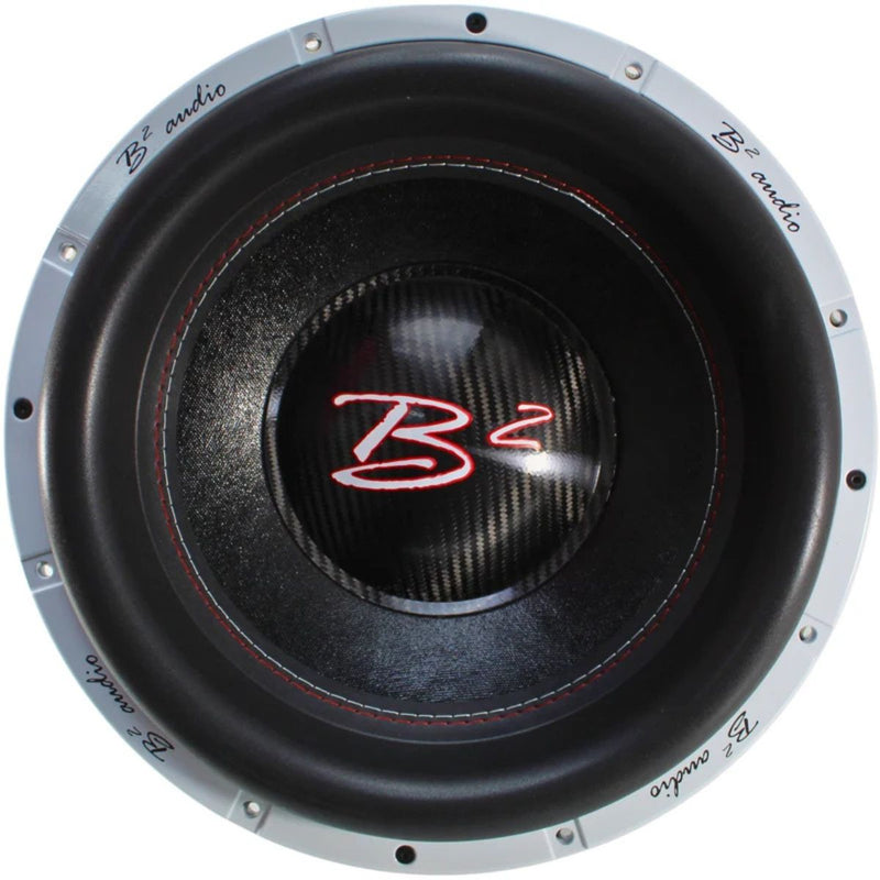 B2 Audio RAGE15-D1-V3 15" 2000W RMS Subwoofer with RAGE 3500 Amp