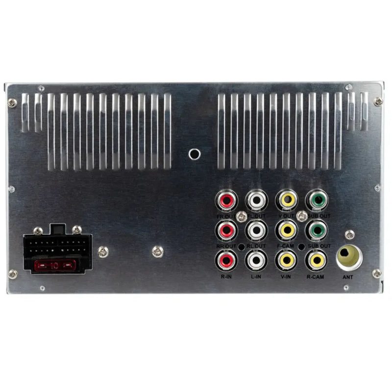 7" Touchscreen Bluetooth Receiver w/Push-to-Talk Voice Assist & Media Playback