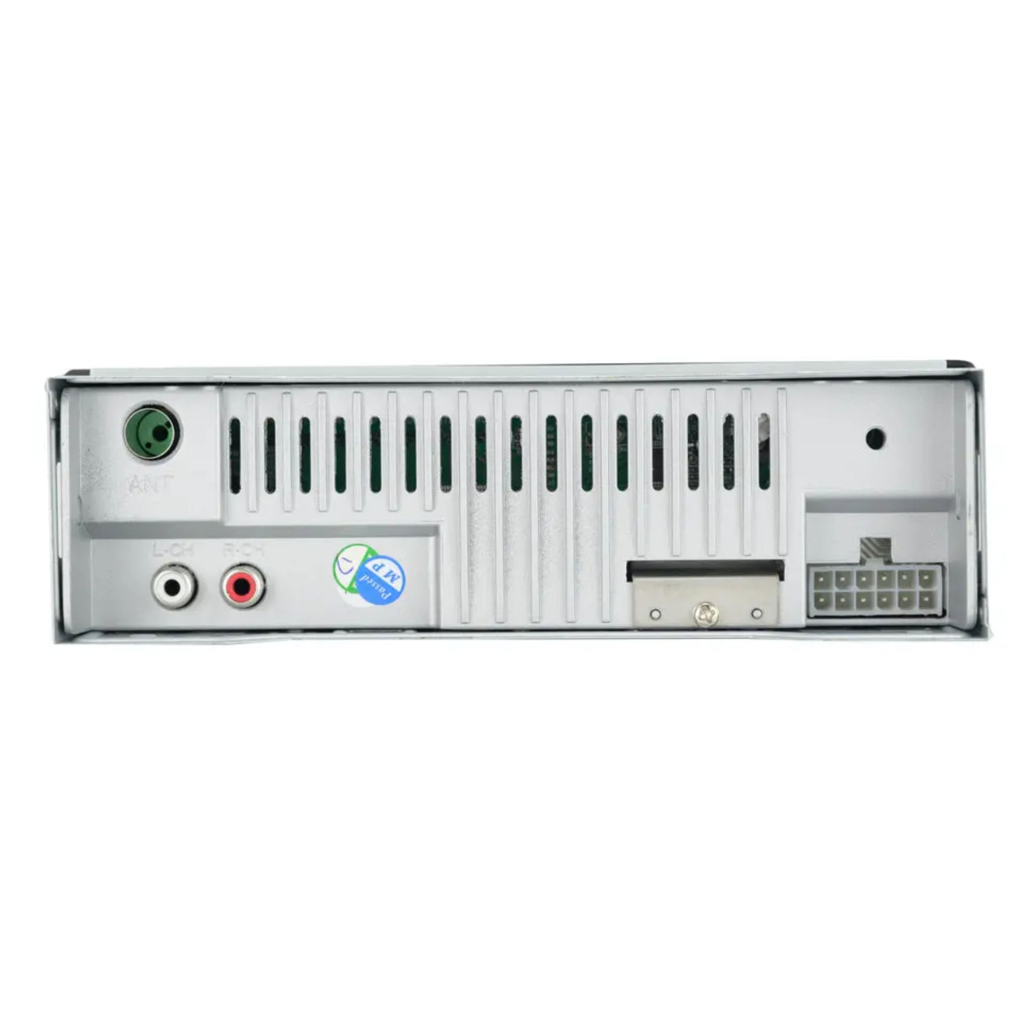 Single Din Bluetooth / USB / AUX / LCD Display Mechless Blue Backlit Stereo