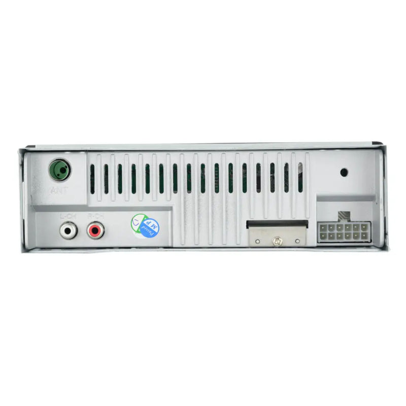 Single Din Bluetooth / USB / AUX / LCD Display Mechless Blue Backlit Stereo