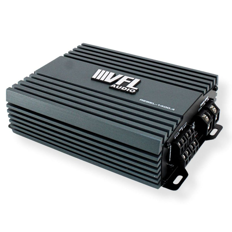 American Bass 1420 Watts 2-Ohm 4-Channel Class D Digital Amplifier REBEL-1400.4