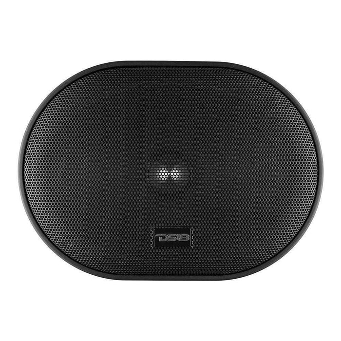 DS18 6x9" Full-Range Loudspeaker Neodymium 500 Watts 4-Ohm w/ Bullet & Grill