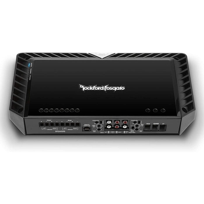 Rockford Fosgate Power 4-Channel 600W Class AB 2/4 ohm Amplifier + Install Kit