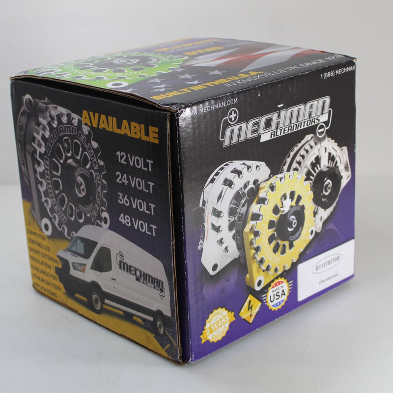 Mechman 370-Amp Billet Alternator for Dodge Ram Diesel Trucks OPEN BOX