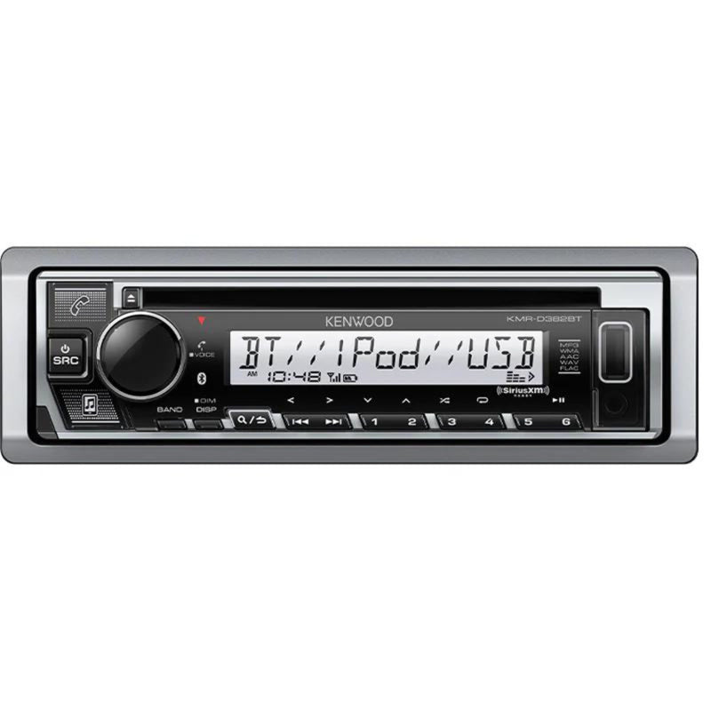 Kenwood 4 Channel 600W Bluetooth Amplifier W/ Pair of 6.5"  Marine Speakers