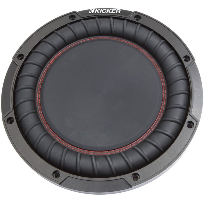 Kicker's 10-Inch Round Bass Reflex Passive Radiator Subwoofer 47KBRW10