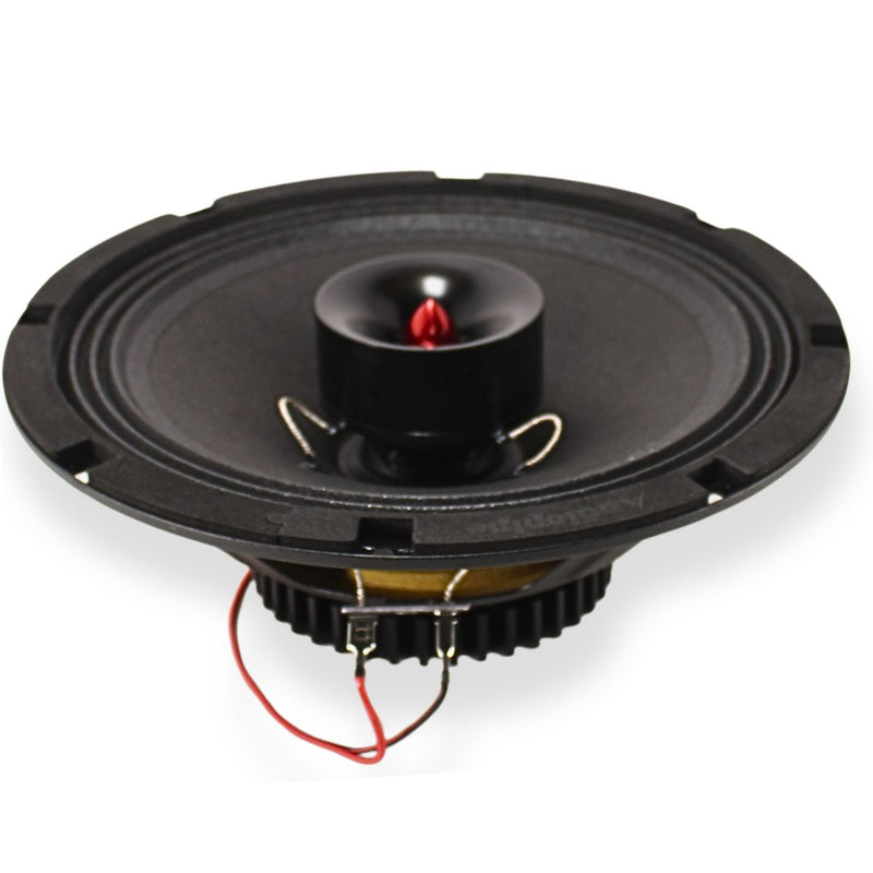 8" 150W RMS 4-Ohm NEO Hybrid Coaxial Loudspeaker Pair W/1" Tweeter AP-APMB-CX800