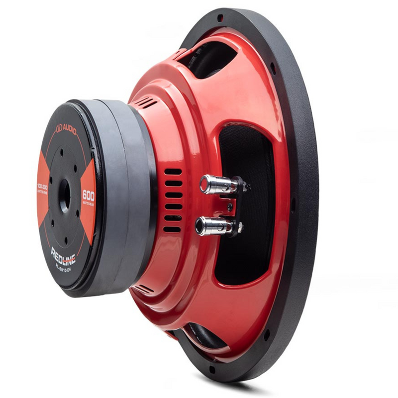 DD Audio Redline SW Series 10 Inch 600 Watt 2" Voice Coil Subwoofer RL-SW10A-D2