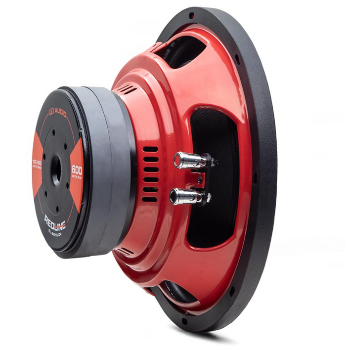 DD Audio Redline SW Series 10 Inch 600 Watt 2" Voice Coil Subwoofer RL-SW10A-D4